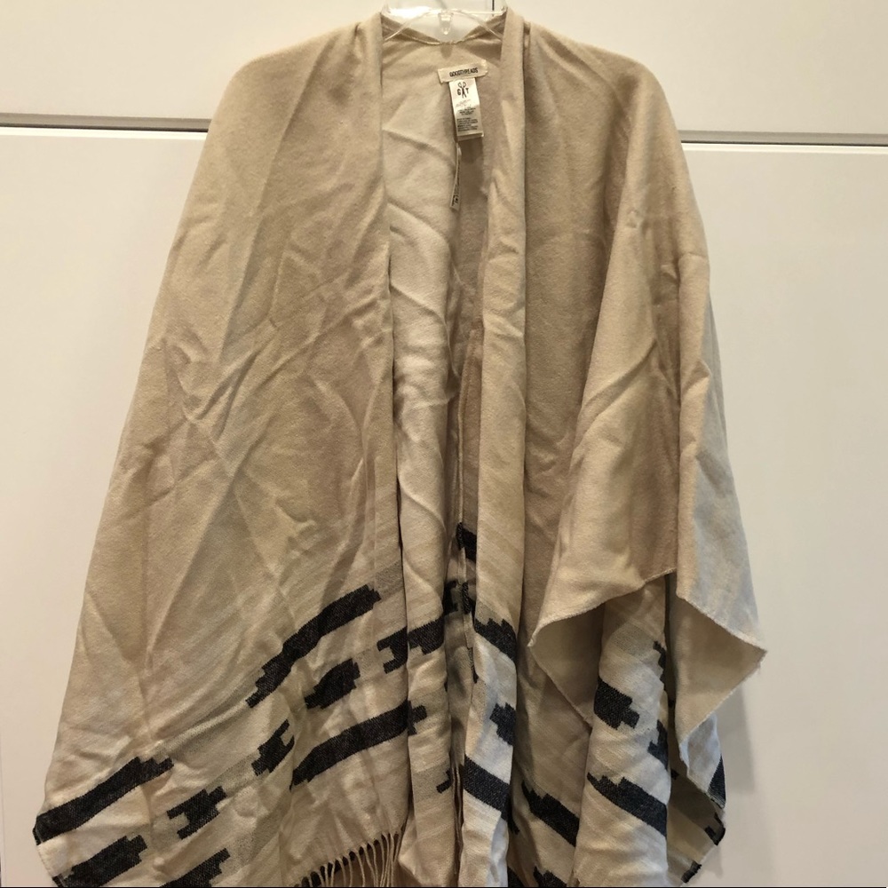 One size Aztec poncho